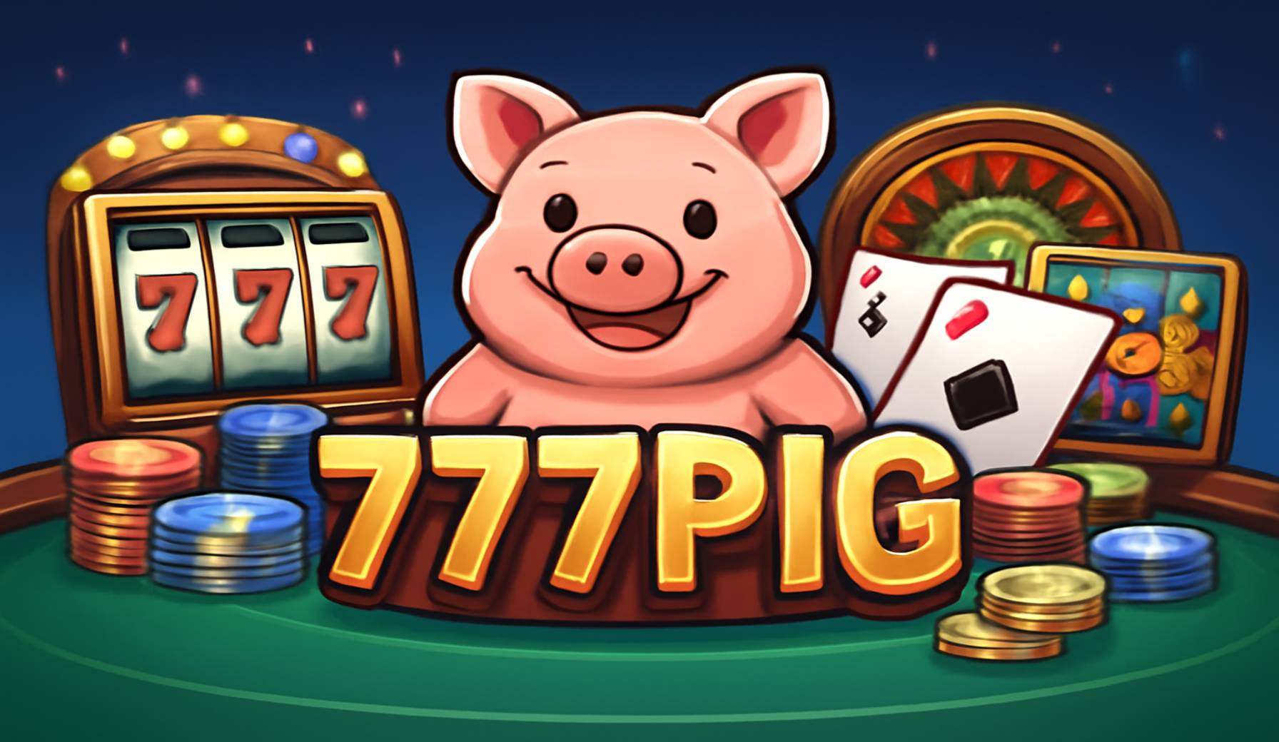 Jogos de cassino online 777PIG