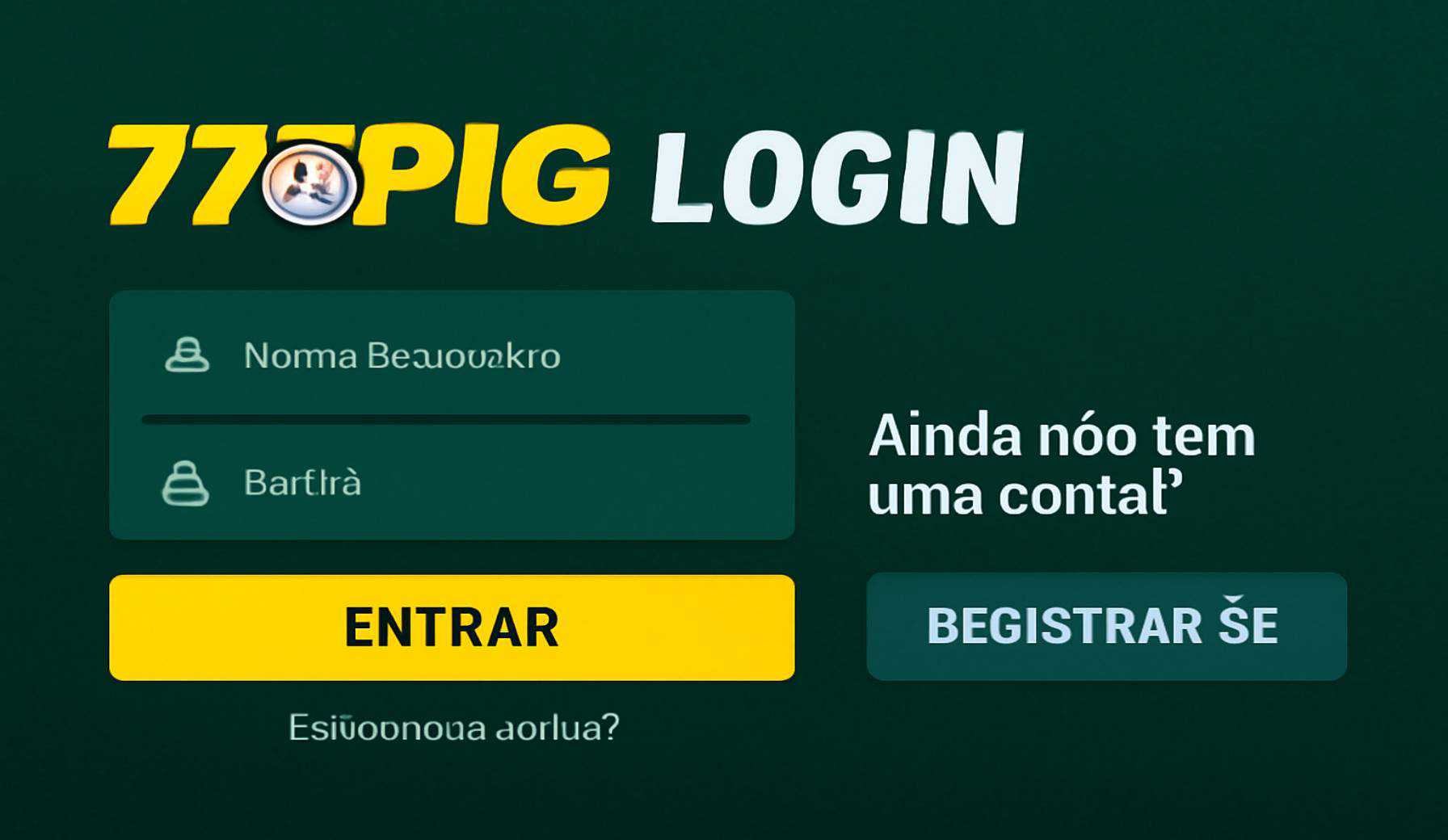 Login no Cassino 777PIG