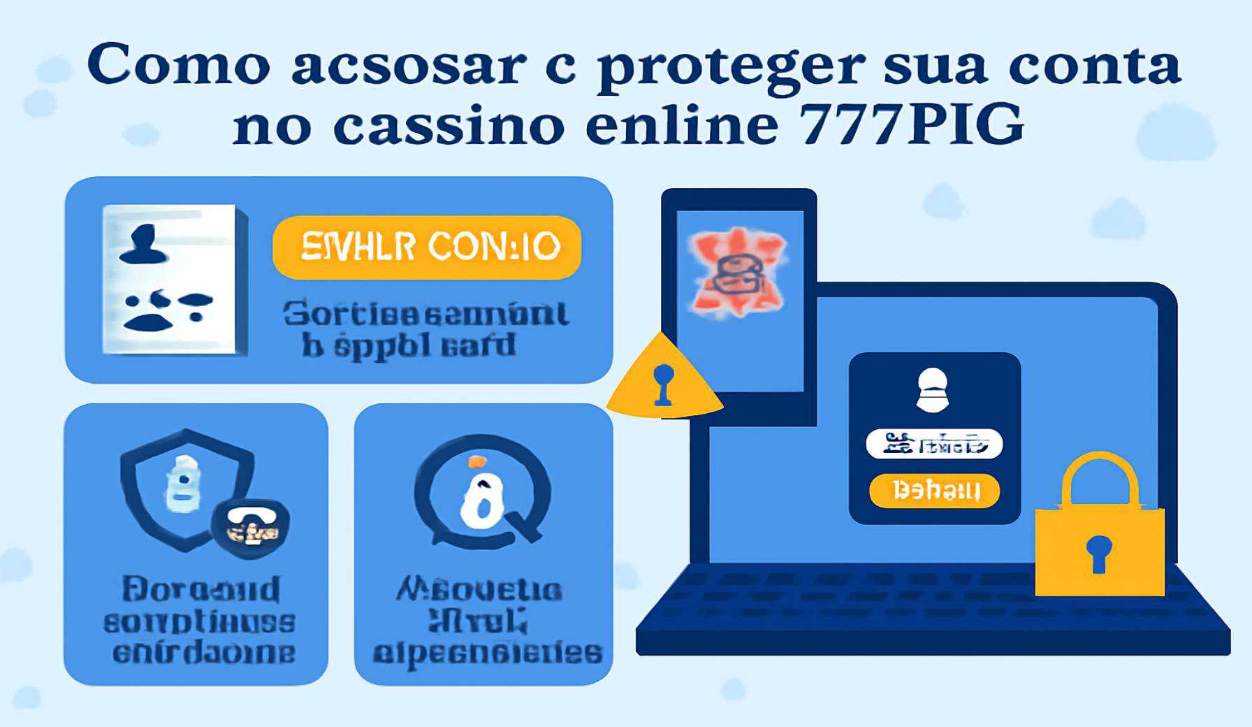 Criar uma nova Conta no plataforma 777PIG